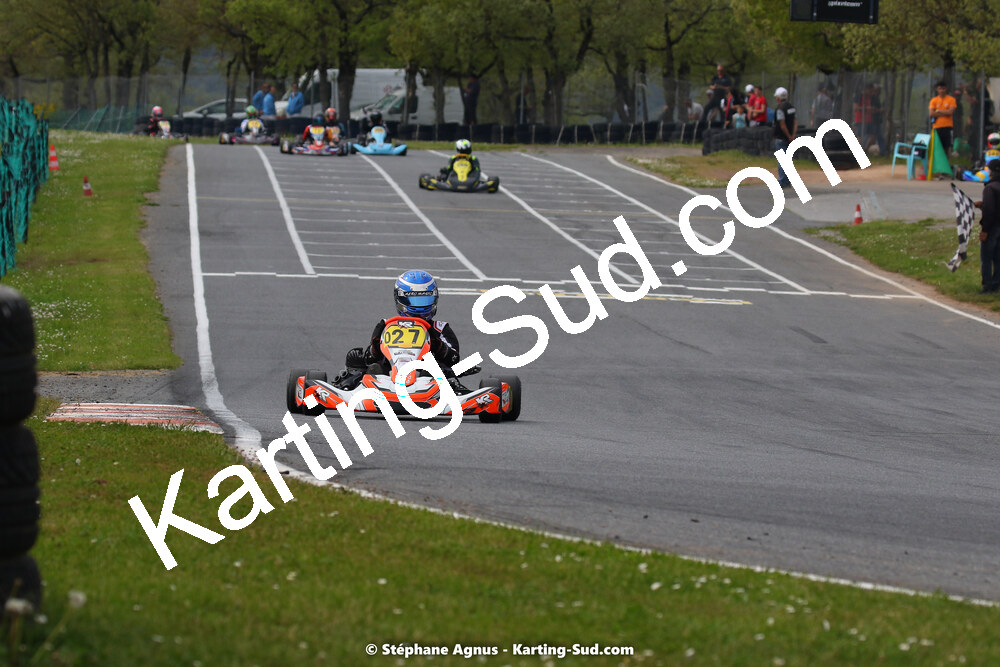 30/04 & 01/05/2022 : 4ème manche du Championnat du Sud 2022 au circuit Karting Plus de Belmont sur Rance (photos Stéphane Agnus) 2022 — karting