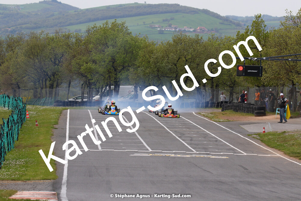30/04 & 01/05/2022 : 4ème manche du Championnat du Sud 2022 au circuit Karting Plus de Belmont sur Rance (photos Stéphane Agnus) 2022 — karting