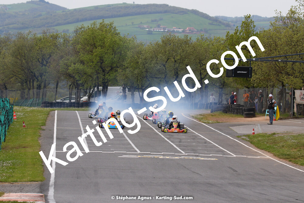 30/04 & 01/05/2022 : 4ème manche du Championnat du Sud 2022 au circuit Karting Plus de Belmont sur Rance (photos Stéphane Agnus) 2022 — karting