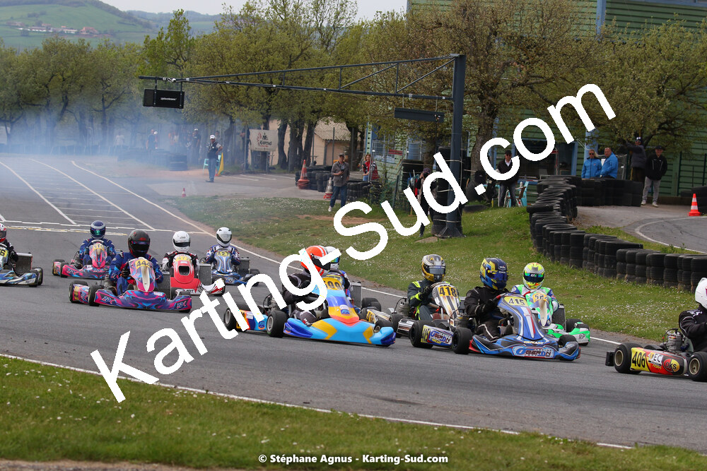 30/04 & 01/05/2022 : 4ème manche du Championnat du Sud 2022 au circuit Karting Plus de Belmont sur Rance (photos Stéphane Agnus) 2022 — karting
