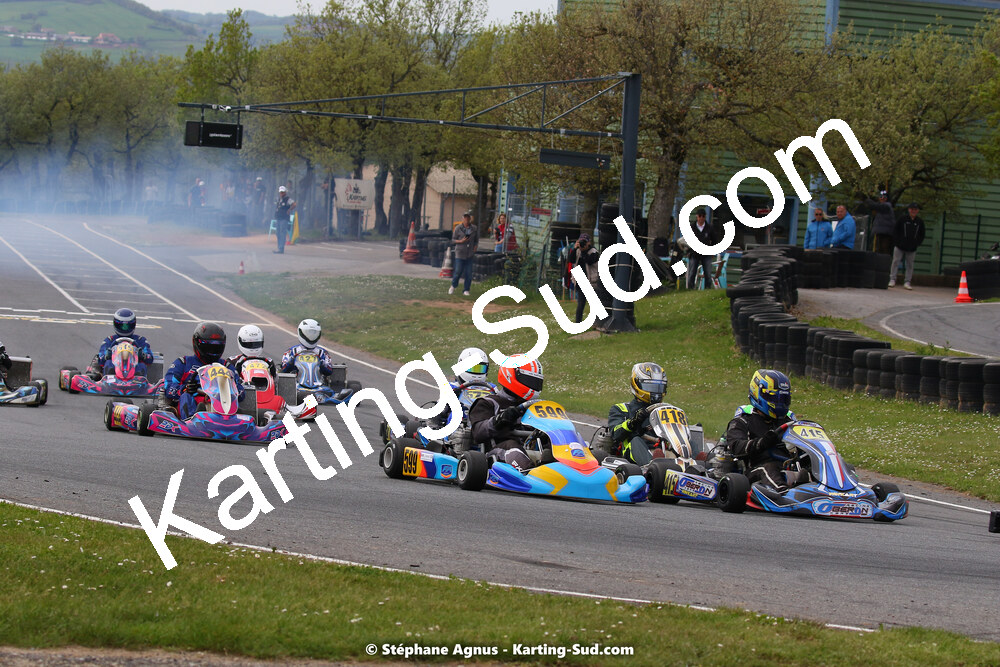 30/04 & 01/05/2022 : 4ème manche du Championnat du Sud 2022 au circuit Karting Plus de Belmont sur Rance (photos Stéphane Agnus) 2022 — karting
