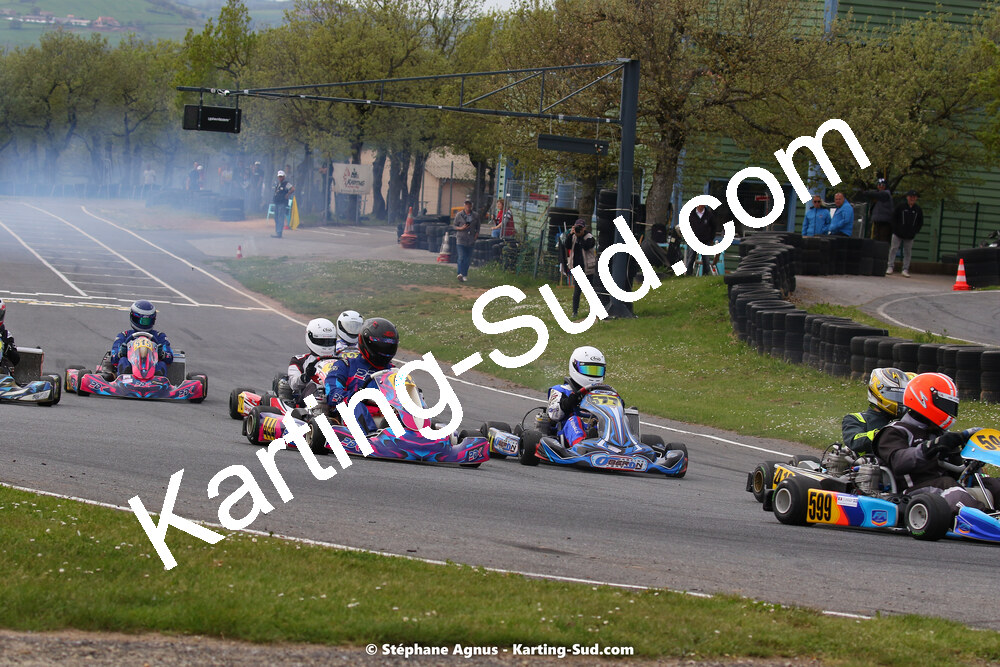30/04 & 01/05/2022 : 4ème manche du Championnat du Sud 2022 au circuit Karting Plus de Belmont sur Rance (photos Stéphane Agnus) 2022 — karting