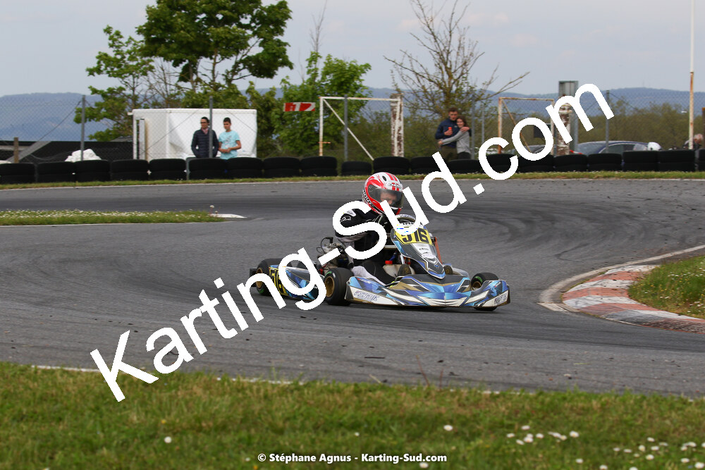 30/04 & 01/05/2022 : 4ème manche du Championnat du Sud 2022 au circuit Karting Plus de Belmont sur Rance (photos Stéphane Agnus) 2022 — karting