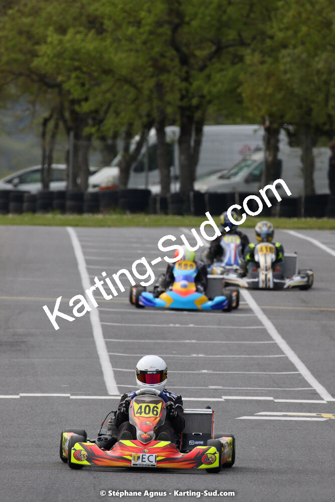 30/04 & 01/05/2022 : 4ème manche du Championnat du Sud 2022 au circuit Karting Plus de Belmont sur Rance (photos Stéphane Agnus) 2022 — karting