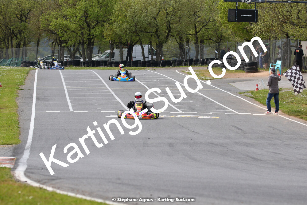30/04 & 01/05/2022 : 4ème manche du Championnat du Sud 2022 au circuit Karting Plus de Belmont sur Rance (photos Stéphane Agnus) 2022 — karting
