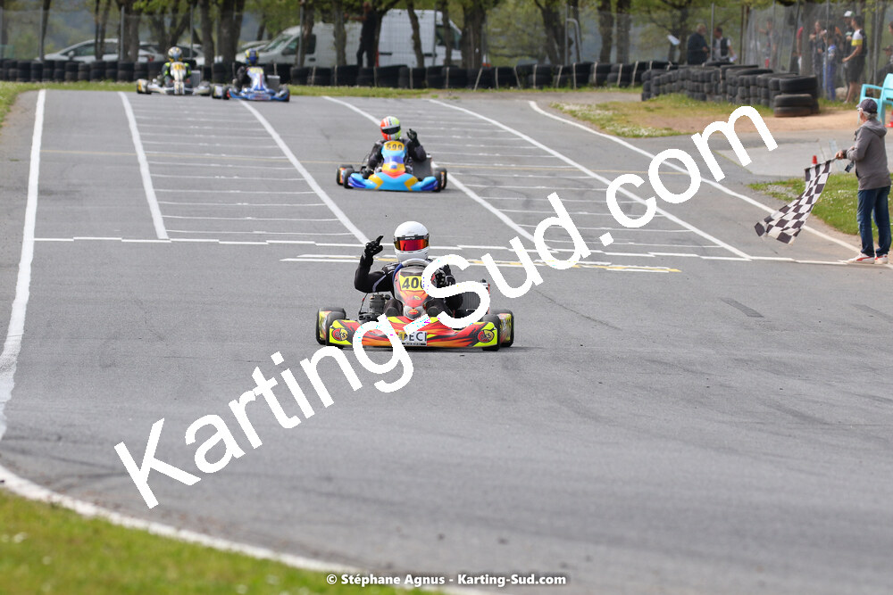 30/04 & 01/05/2022 : 4ème manche du Championnat du Sud 2022 au circuit Karting Plus de Belmont sur Rance (photos Stéphane Agnus) 2022 — karting