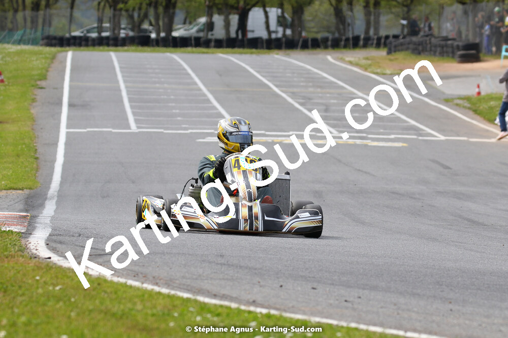 30/04 & 01/05/2022 : 4ème manche du Championnat du Sud 2022 au circuit Karting Plus de Belmont sur Rance (photos Stéphane Agnus) 2022 — karting