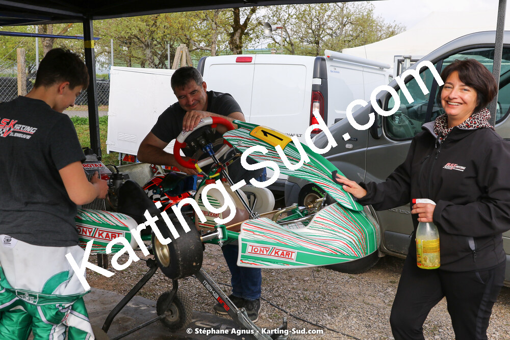 30/04 & 01/05/2022 : 4ème manche du Championnat du Sud 2022 au circuit Karting Plus de Belmont sur Rance (photos Stéphane Agnus) 2022 — karting