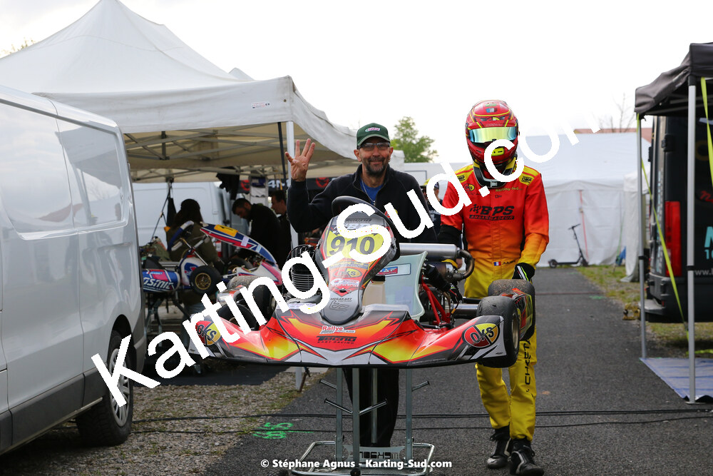 30/04 & 01/05/2022 : 4ème manche du Championnat du Sud 2022 au circuit Karting Plus de Belmont sur Rance (photos Stéphane Agnus) 2022 — karting