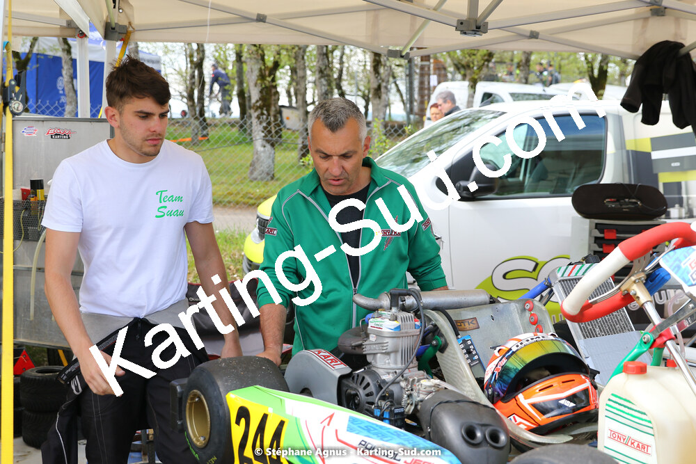 30/04 & 01/05/2022 : 4ème manche du Championnat du Sud 2022 au circuit Karting Plus de Belmont sur Rance (photos Stéphane Agnus) 2022 — karting