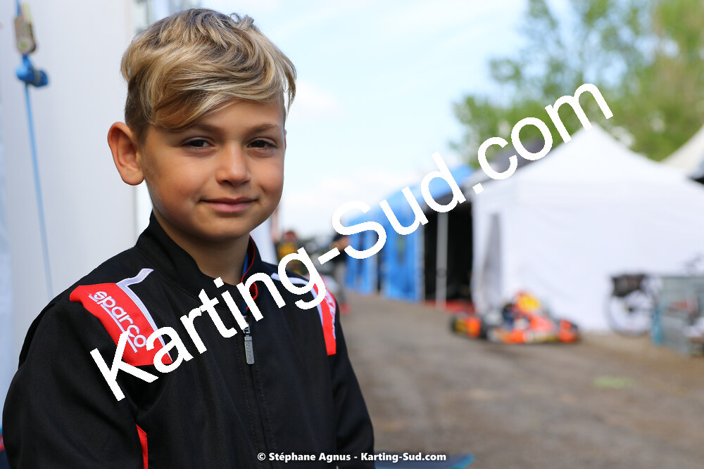 Arthur BENOIT — 30/04 & 01/05/2022 : 4ème manche du Championnat du Sud 2022 au circuit Karting Plus de Belmont sur Rance (photos Stéphane Agnus) 2022 — karting