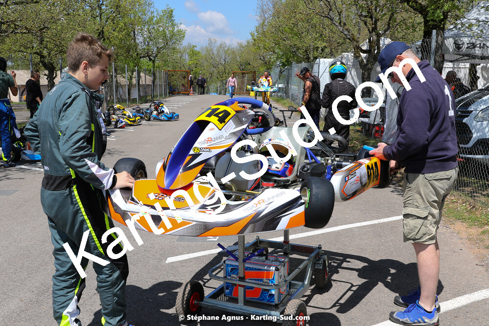 30/04 & 01/05/2022 : 4ème manche du Championnat du Sud 2022 au circuit Karting Plus de Belmont sur Rance (photos Stéphane Agnus) 2022 — karting