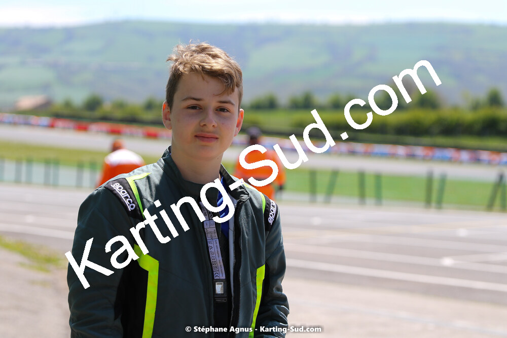 Gaspar SIMON — 30/04 & 01/05/2022 : 4ème manche du Championnat du Sud 2022 au circuit Karting Plus de Belmont sur Rance (photos Stéphane Agnus) 2022 — karting