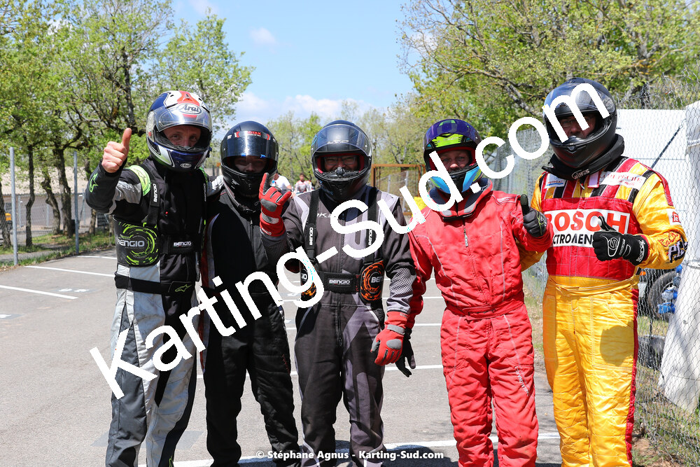 30/04 & 01/05/2022 : 4ème manche du Championnat du Sud 2022 au circuit Karting Plus de Belmont sur Rance (photos Stéphane Agnus) 2022 — karting