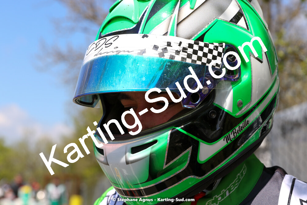 Maxime BETEILLE — 30/04 & 01/05/2022 : 4ème manche du Championnat du Sud 2022 au circuit Karting Plus de Belmont sur Rance (photos Stéphane Agnus) 2022 — karting