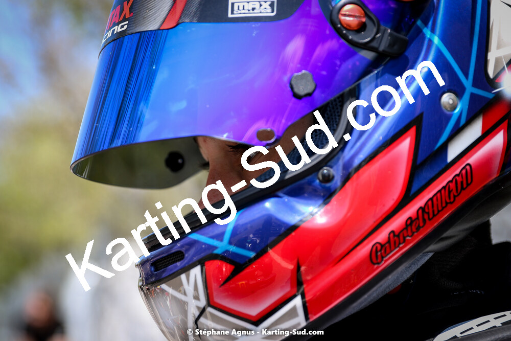 Gabriel HUGON — 30/04 & 01/05/2022 : 4ème manche du Championnat du Sud 2022 au circuit Karting Plus de Belmont sur Rance (photos Stéphane Agnus) 2022 — karting