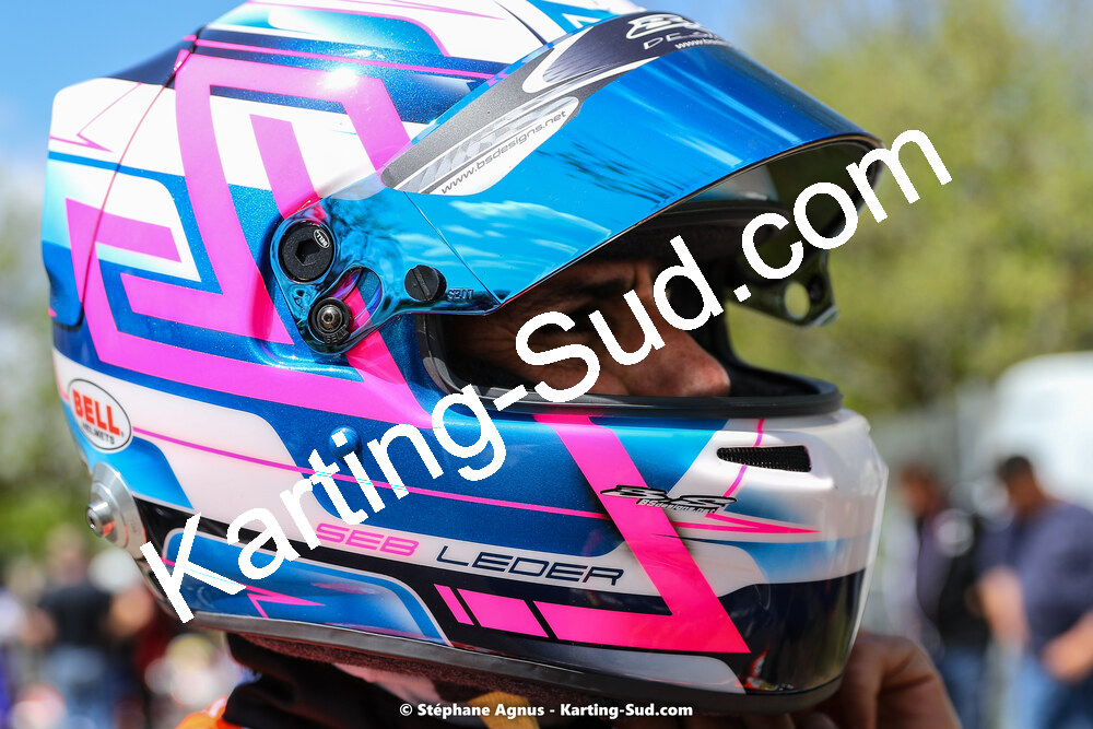 Sébastien LEDER — 30/04 & 01/05/2022 : 4ème manche du Championnat du Sud 2022 au circuit Karting Plus de Belmont sur Rance (photos Stéphane Agnus) 2022 — karting