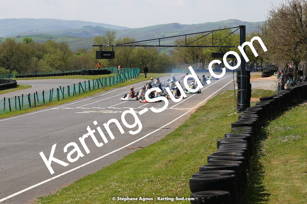 30/04 & 01/05/2022 : 4ème manche du Championnat du Sud 2022 au circuit Karting Plus de Belmont sur Rance (photos Stéphane Agnus) 2022 — karting