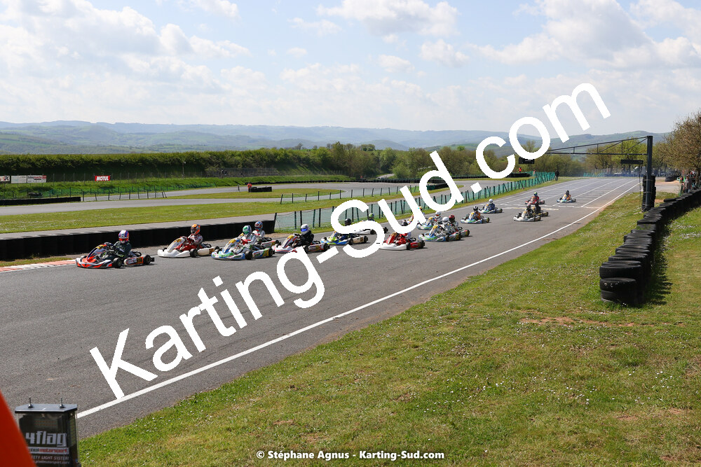 30/04 & 01/05/2022 : 4ème manche du Championnat du Sud 2022 au circuit Karting Plus de Belmont sur Rance (photos Stéphane Agnus) 2022 — karting