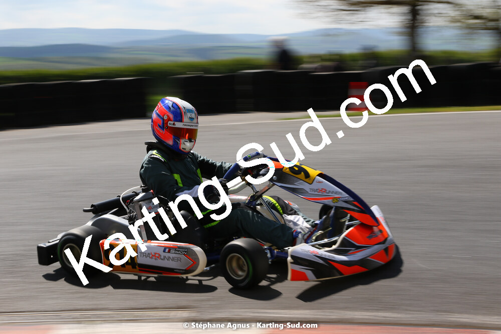 Gaspar SIMON — 30/04 & 01/05/2022 : 4ème manche du Championnat du Sud 2022 au circuit Karting Plus de Belmont sur Rance (photos Stéphane Agnus) 2022 — karting