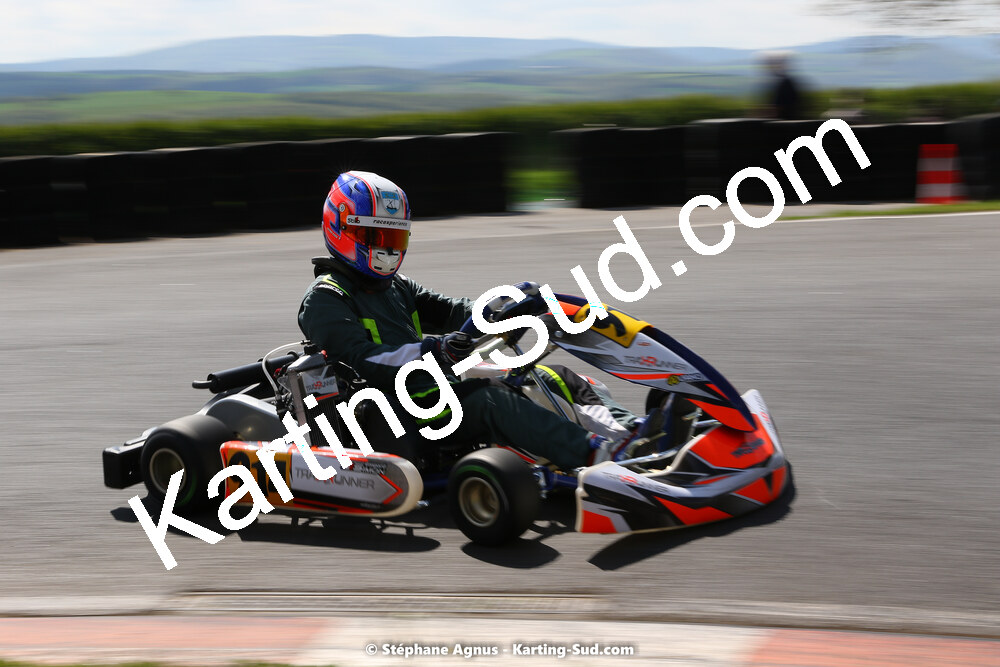 Gaspar SIMON — 30/04 & 01/05/2022 : 4ème manche du Championnat du Sud 2022 au circuit Karting Plus de Belmont sur Rance (photos Stéphane Agnus) 2022 — karting