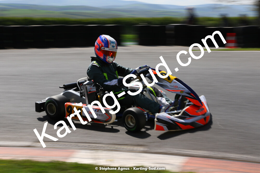 Gaspar SIMON — 30/04 & 01/05/2022 : 4ème manche du Championnat du Sud 2022 au circuit Karting Plus de Belmont sur Rance (photos Stéphane Agnus) 2022 — karting
