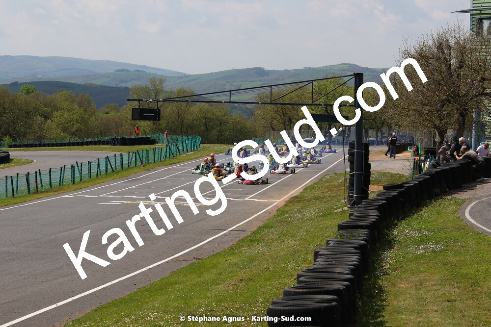 30/04 & 01/05/2022 : 4ème manche du Championnat du Sud 2022 au circuit Karting Plus de Belmont sur Rance (photos Stéphane Agnus) 2022 — karting