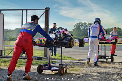 01/05/2022 : 2ème manche Trophée Ufolep Karting Nouvelle Aquitaine à Saint Genis (Photos Alain Estebenet) 2022 — karting