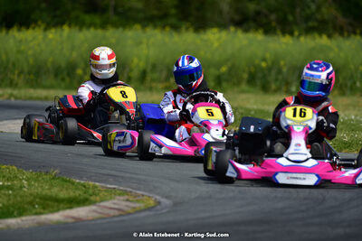 01/05/2022 : 2ème manche Trophée Ufolep Karting Nouvelle Aquitaine à Saint Genis (Photos Alain Estebenet) 2022 — karting