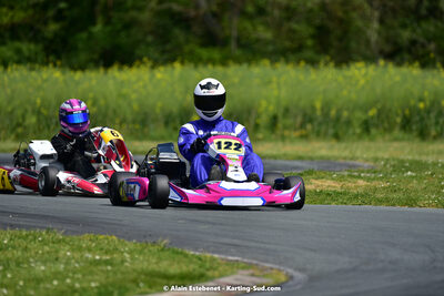 01/05/2022 : 2ème manche Trophée Ufolep Karting Nouvelle Aquitaine à Saint Genis (Photos Alain Estebenet) 2022 — karting