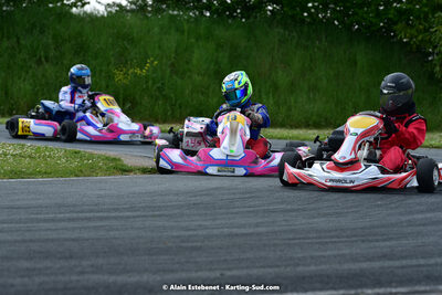 01/05/2022 : 2ème manche Trophée Ufolep Karting Nouvelle Aquitaine à Saint Genis (Photos Alain Estebenet) 2022 — karting