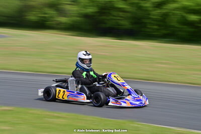 01/05/2022 : 2ème manche Trophée Ufolep Karting Nouvelle Aquitaine à Saint Genis (Photos Alain Estebenet) 2022 — karting