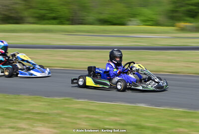 01/05/2022 : 2ème manche Trophée Ufolep Karting Nouvelle Aquitaine à Saint Genis (Photos Alain Estebenet) 2022 — karting