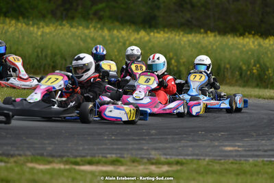 01/05/2022 : 2ème manche Trophée Ufolep Karting Nouvelle Aquitaine à Saint Genis (Photos Alain Estebenet) 2022 — karting