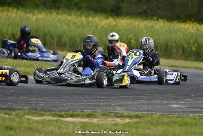 01/05/2022 : 2ème manche Trophée Ufolep Karting Nouvelle Aquitaine à Saint Genis (Photos Alain Estebenet) 2022 — karting