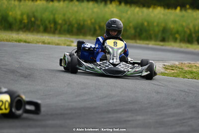 01/05/2022 : 2ème manche Trophée Ufolep Karting Nouvelle Aquitaine à Saint Genis (Photos Alain Estebenet) 2022 — karting