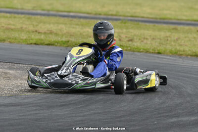 01/05/2022 : 2ème manche Trophée Ufolep Karting Nouvelle Aquitaine à Saint Genis (Photos Alain Estebenet) 2022 — karting