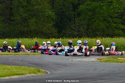 01/05/2022 : 2ème manche Trophée Ufolep Karting Nouvelle Aquitaine à Saint Genis (Photos Alain Estebenet) 2022 — karting