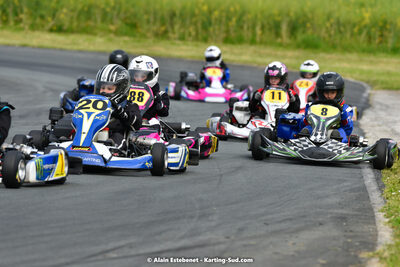 01/05/2022 : 2ème manche Trophée Ufolep Karting Nouvelle Aquitaine à Saint Genis (Photos Alain Estebenet) 2022 — karting