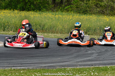 01/05/2022 : 2ème manche Trophée Ufolep Karting Nouvelle Aquitaine à Saint Genis (Photos Alain Estebenet) 2022 — karting