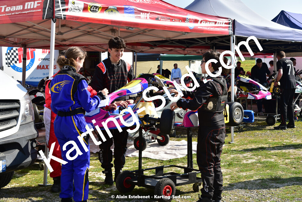 01/05/2022 : 2ème manche Trophée Ufolep Karting Nouvelle Aquitaine à Saint Genis (Photos Alain Estebenet) 2022 — karting