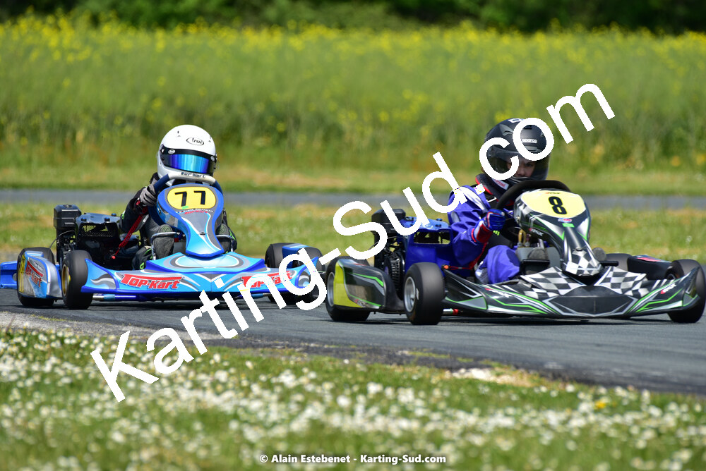 01/05/2022 : 2ème manche Trophée Ufolep Karting Nouvelle Aquitaine à Saint Genis (Photos Alain Estebenet) 2022 — karting