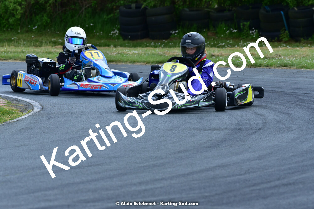 01/05/2022 : 2ème manche Trophée Ufolep Karting Nouvelle Aquitaine à Saint Genis (Photos Alain Estebenet) 2022 — karting