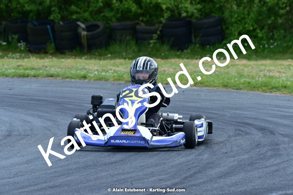 01/05/2022 : 2ème manche Trophée Ufolep Karting Nouvelle Aquitaine à Saint Genis (Photos Alain Estebenet) 2022 — karting