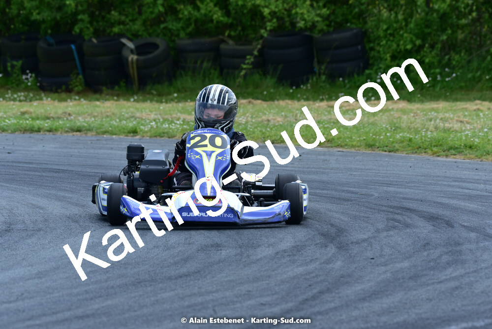01/05/2022 : 2ème manche Trophée Ufolep Karting Nouvelle Aquitaine à Saint Genis (Photos Alain Estebenet) 2022 — karting