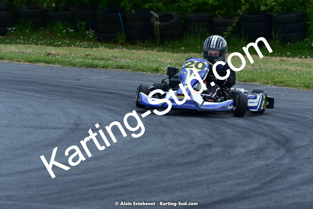 01/05/2022 : 2ème manche Trophée Ufolep Karting Nouvelle Aquitaine à Saint Genis (Photos Alain Estebenet) 2022 — karting