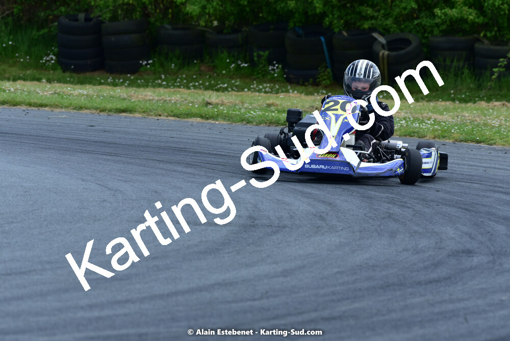 01/05/2022 : 2ème manche Trophée Ufolep Karting Nouvelle Aquitaine à Saint Genis (Photos Alain Estebenet) 2022 — karting