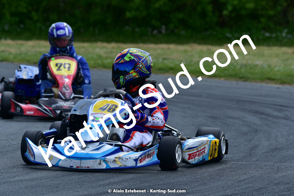 01/05/2022 : 2ème manche Trophée Ufolep Karting Nouvelle Aquitaine à Saint Genis (Photos Alain Estebenet) 2022 — karting