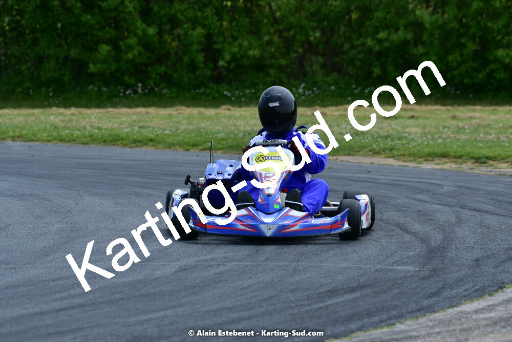 01/05/2022 : 2ème manche Trophée Ufolep Karting Nouvelle Aquitaine à Saint Genis (Photos Alain Estebenet) 2022 — karting