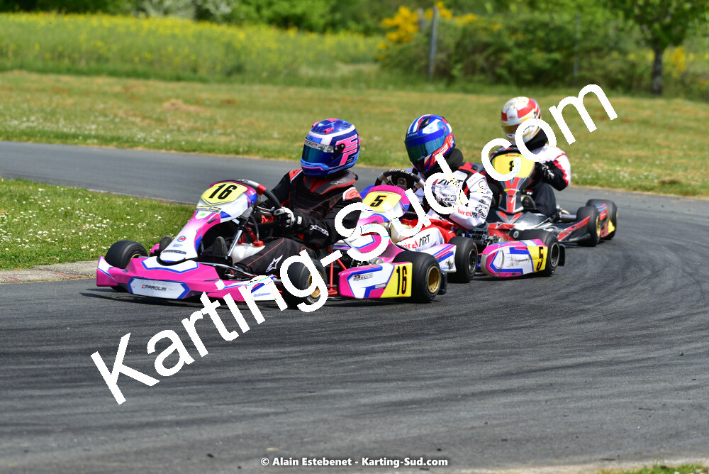 01/05/2022 : 2ème manche Trophée Ufolep Karting Nouvelle Aquitaine à Saint Genis (Photos Alain Estebenet) 2022 — karting